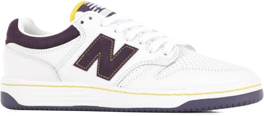 New Balance Numeric 480 Skate Shoes - white/purple/gold - view large